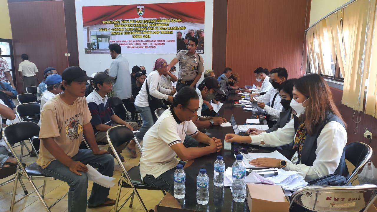 Pemkot Magelang Cairkan Upah 2.072 Pekerja Program Padat Karya
