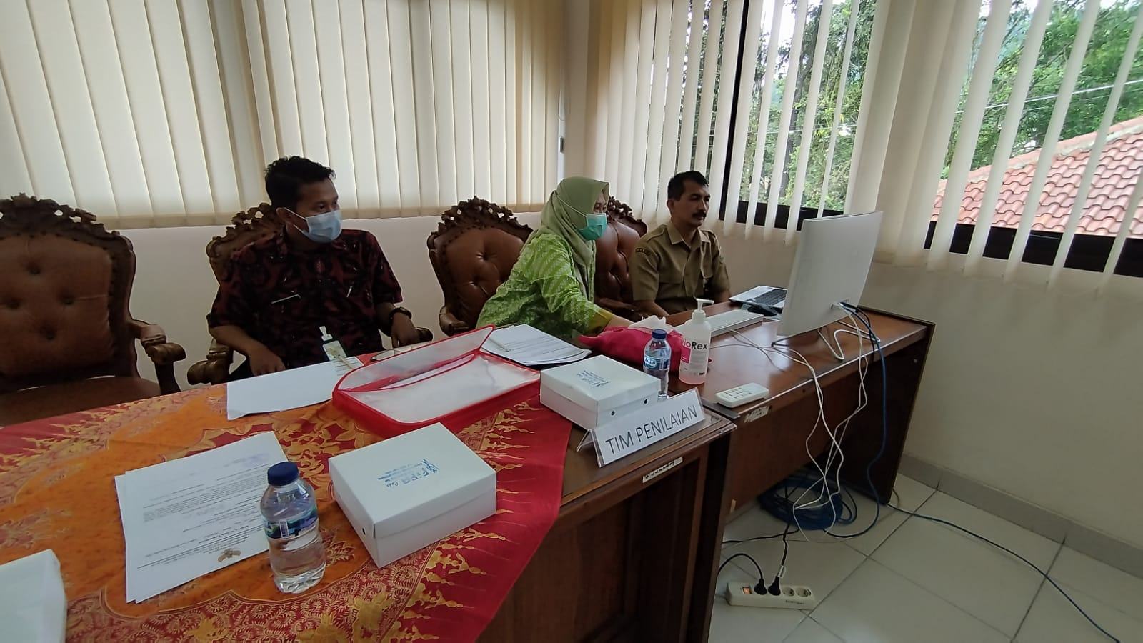 Komisi Informasi Provinsi Jawa Tengah Visitasi Pemeringkatan Badan Publik Kota Magelang