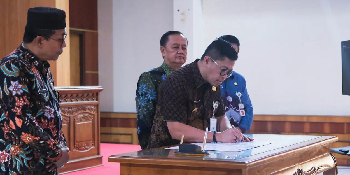 Pemkot Magelang Tegaskan Komitmen Antikorupsi Lewat Sosialisasi SPI dan Penandatanganan Pakta Integritas