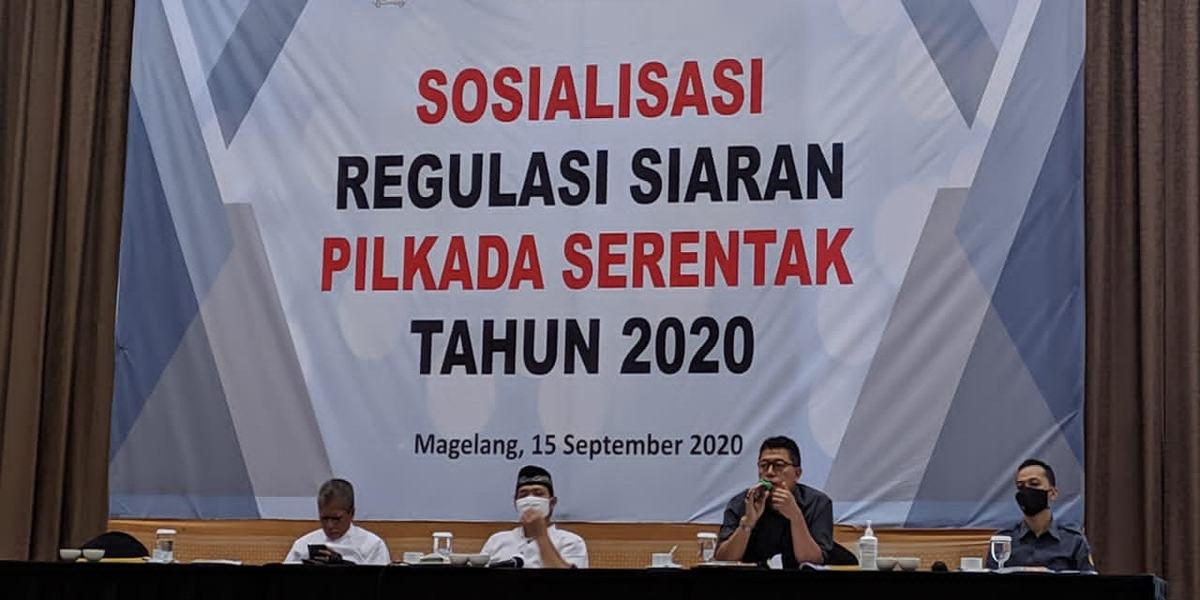 KPID JATENG SELENGARAKAN SOSIALISASI REGULASI SIARAN PILKADA SERENTAK TAHUN 2020