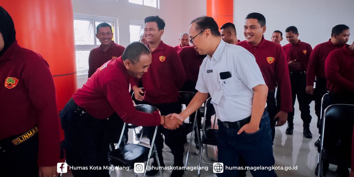 Anggota Linmas Punya Andil Menjaga Trantibum Kota Magelang
