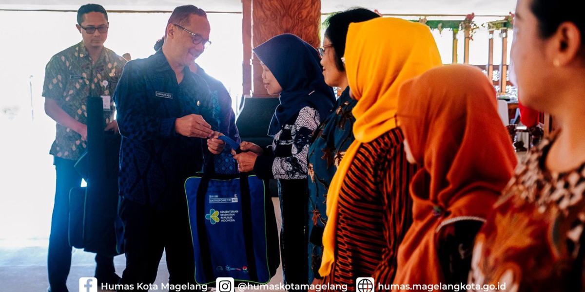 Deteksi Dini Stunting, Pemkot Magelang Bagikan Antropometri Kit ke Seluruh Posyandu
