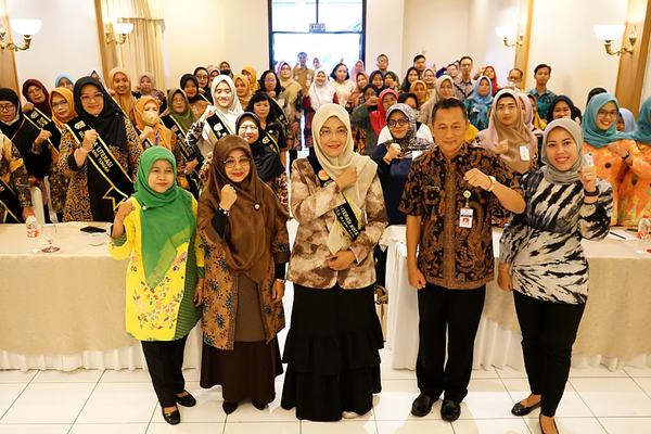 20 Bunda Literasi Tingkat Kecamatan dan Kelurahan Kota Magelang Dikukuhkan