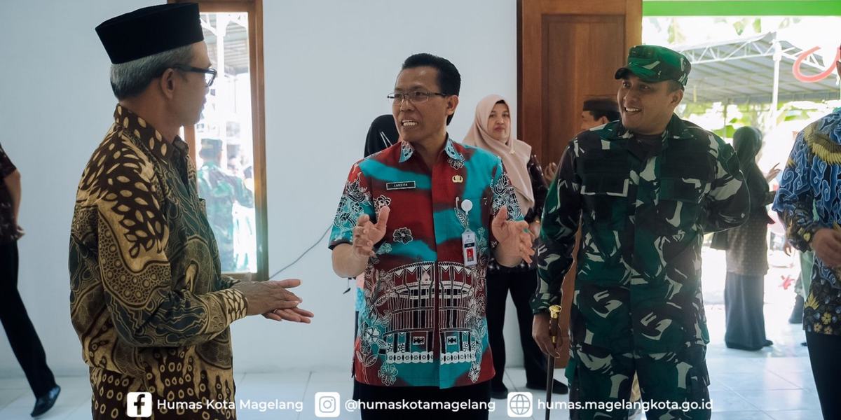 Pj Sekda Kota Magelang Ajak Warga Manfaatkan Hasil Pembangunan TMMD Sengkuyung dengan Baik