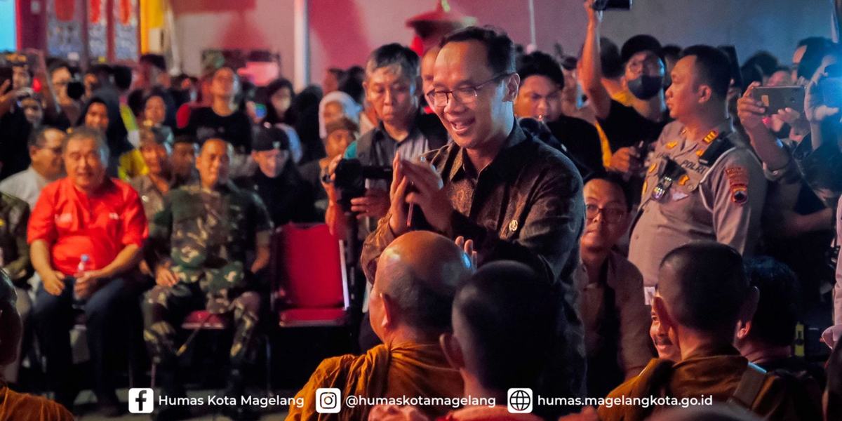 Wali Kota: Selamat Datang di Kota Magelang, Biksu Thudong Hebat!