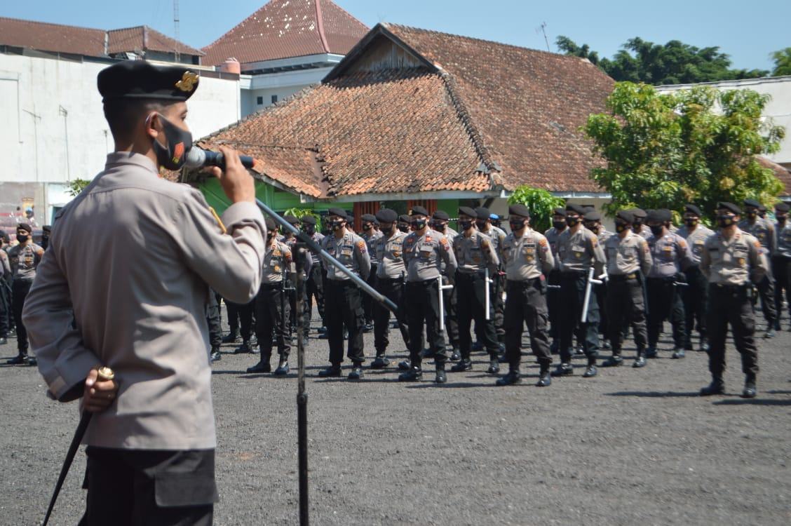 JAJARAN POLRES, DISHUB DAN SATPOL PP KOTA MAGELANG SIGAP BERKOLABORASI AMANKAN GELAR AKSI DEKLARASI KAMI
