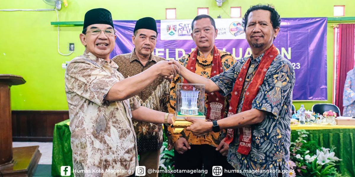 Tidar Selatan Masuk Top 20 Evaluasi Kelurahan Cinta Statistik Nasional 2023