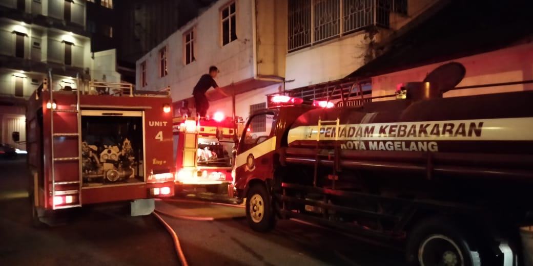 KEBAKARAN MENIMPA RUMAH WARGA DI KEMIRIREJO, TIDAK ADA KORBAN JIWA