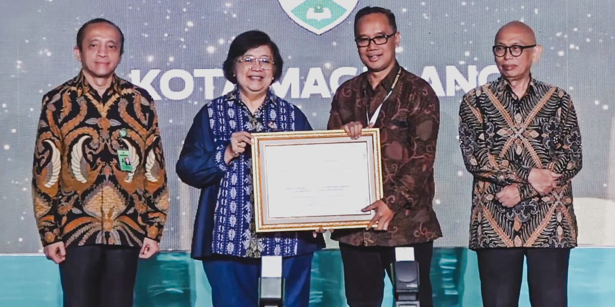 Kota Magelang Terima Penghargaan Nirwasita Tantra 2022