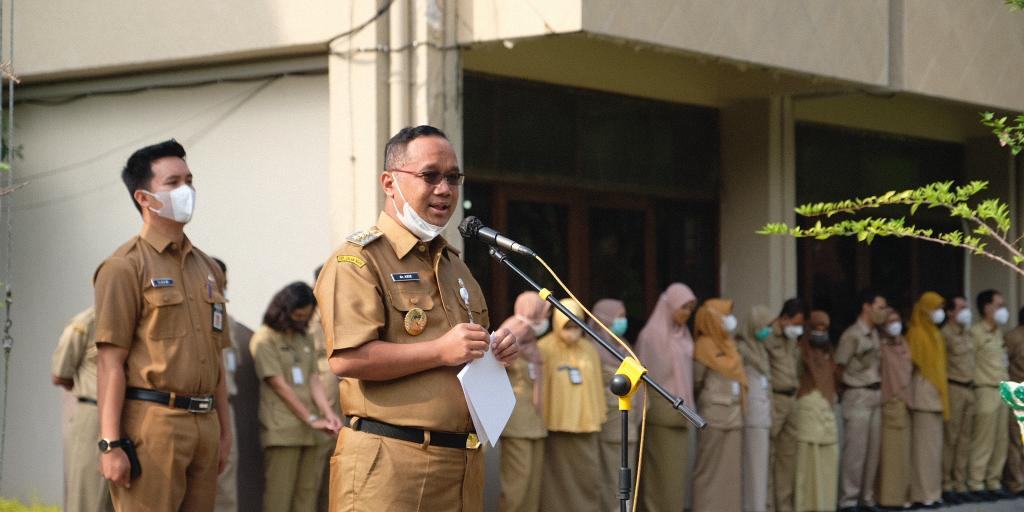 Apel Kenaikan Pangkat, Wali Kota Magelang Berpesan Agar PNS Jaga Amanah
