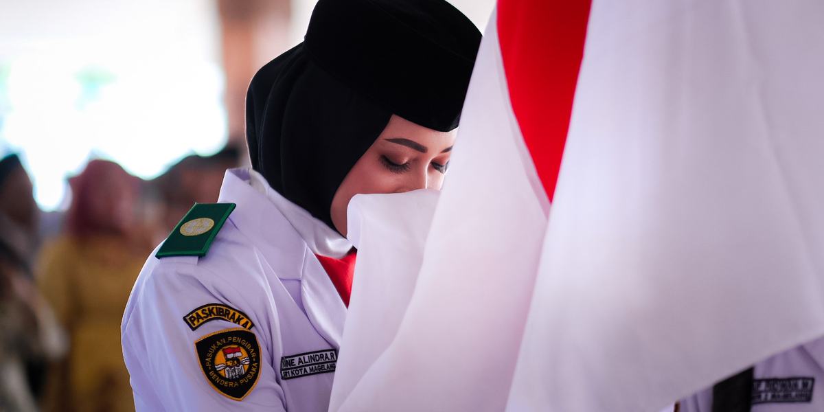 44 Paskibraka Kota Magelang 2023 Dikukuhkan, Salah Satu AnggotaTerpilih Tingkat Nasional
