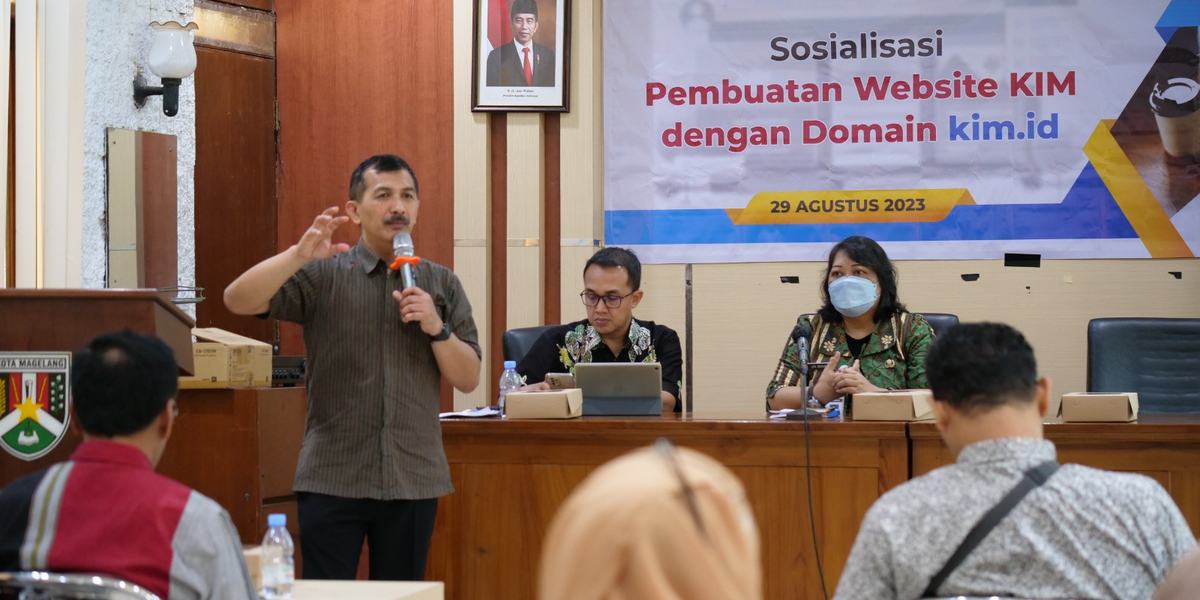 Sosialisasi Pembuatan Website KIM dengan Domain kim.id