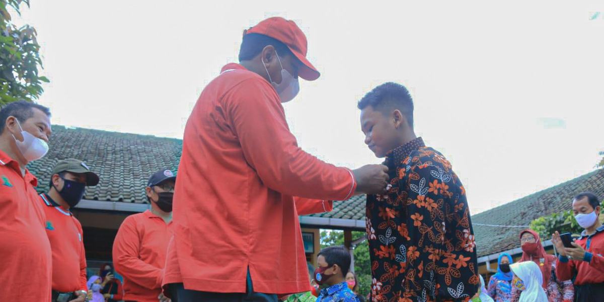 WALI KOTA MAGELANG AJAK SISWA MENGENAL BATIK KHAS MAGELANG