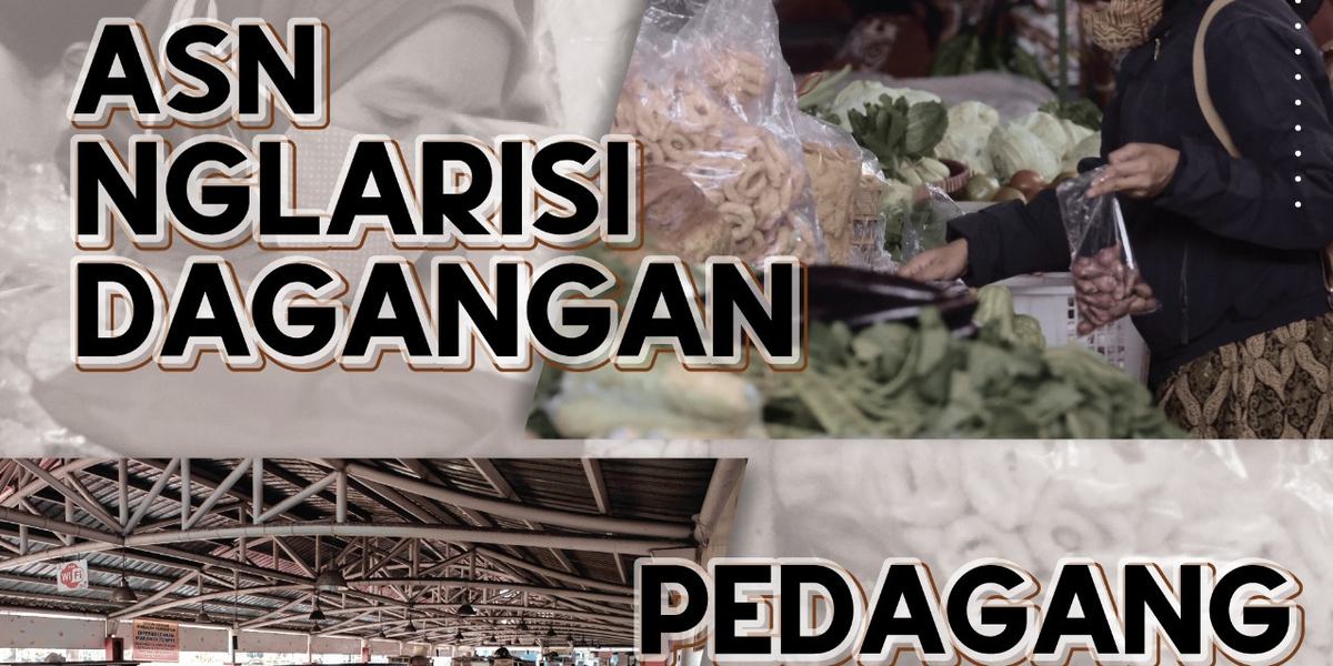 Kota Magelang Bikin Gerakan ASN Nglarisi Dagangan Pasar Rakyat, PKL dan UMKM
