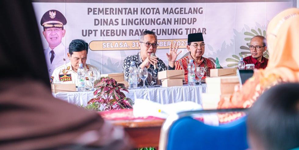 Pemkot Magelang Ajak Warga Kawasan Kebun Raya Gunung Tidar 'Gumregah'
