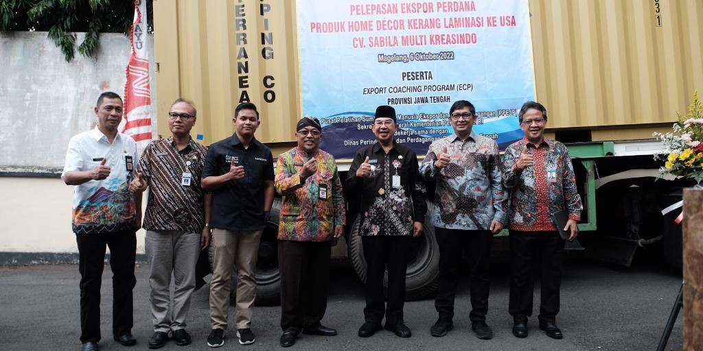 Produk Kerang Laminasi Kota Magelang Ekspor ke Amerika