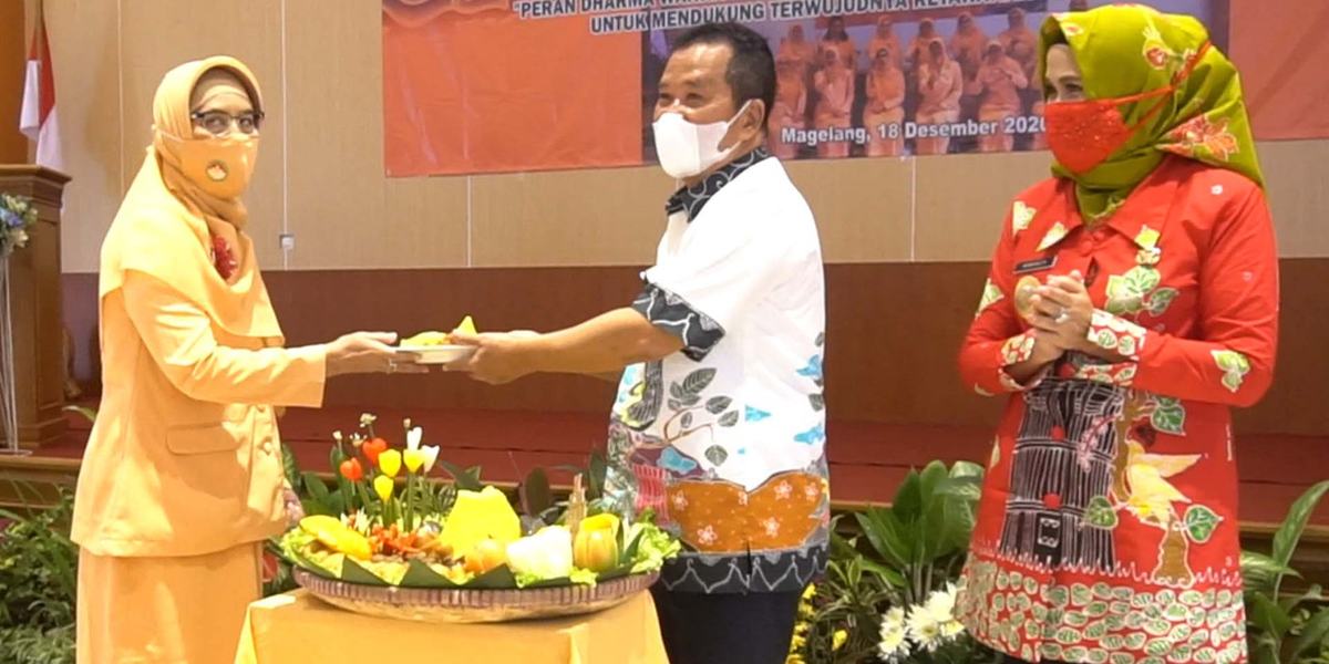 RAYAKAN 21 TAHUN, DWP KOTA MAGELANG KOKOHKAN KIPRAH MEMBANGUN BANGSA