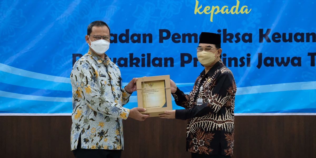 Serahkan LKPD 2021, Kota Magelang Optimis Raih WTP Lagi