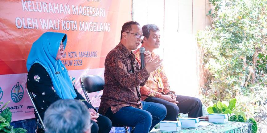 Pemkot Magelang Serahkan Tanah dan Bangunan Perumahan Sub-Inti kepada 40 Warga Magersari