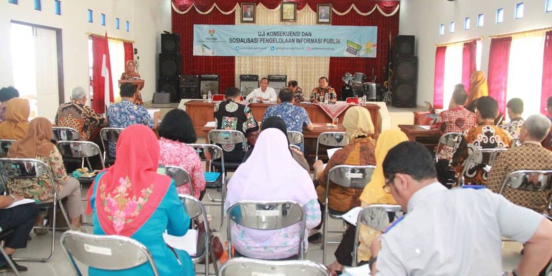 PPID Kota Magelang Gelar Uji Konsekuensi dalam Rangkaian Agenda Peningkatan Kapasitas Kelembagaan Dan Kualitas Pelayanan Informasi Publik