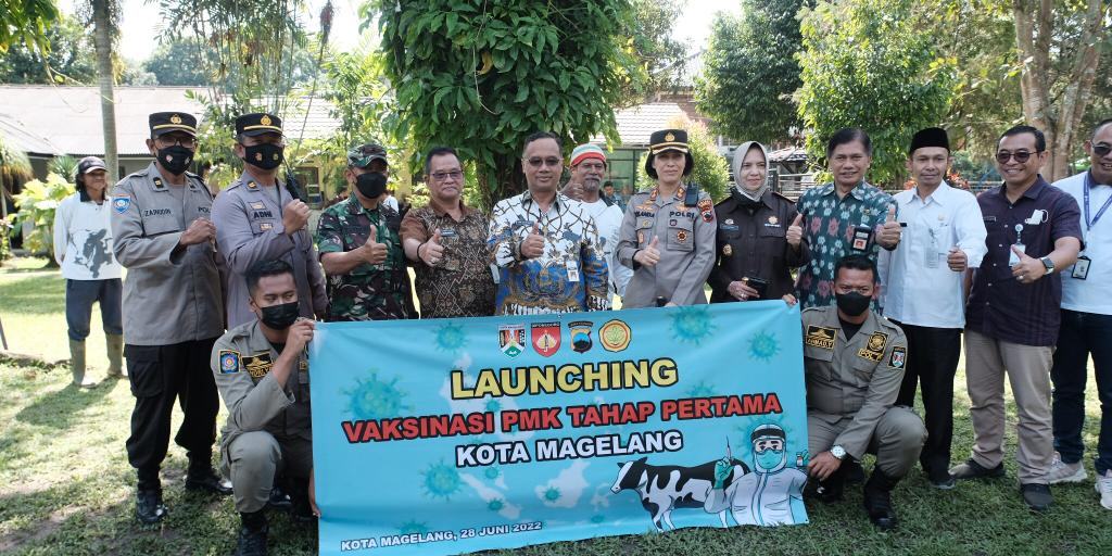 Dapat 100 Dosis, Pemkot Magelang Mulai Vaksinasi Hewan Ternak