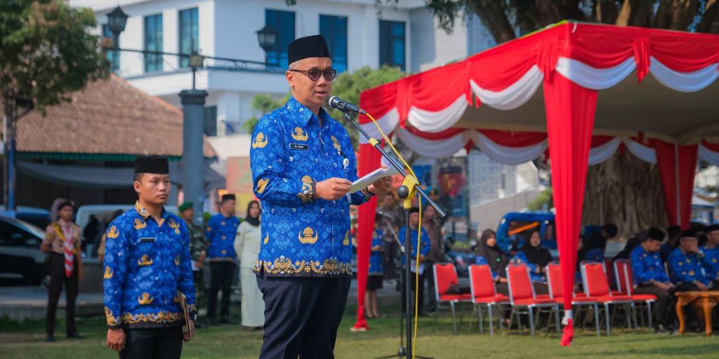 Pertunjukan Seni Teatrikal Meriahkan Upacara Hari Sumpah Pemuda ke-95 Kota Magelang