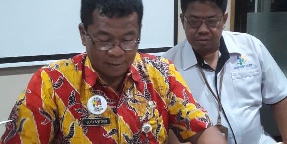 Wujudkan Komitmen Mensukseskan SP2020: Seluruh Karyawan Diskominsta Kota Magelang Lakukan SP Online Serentak