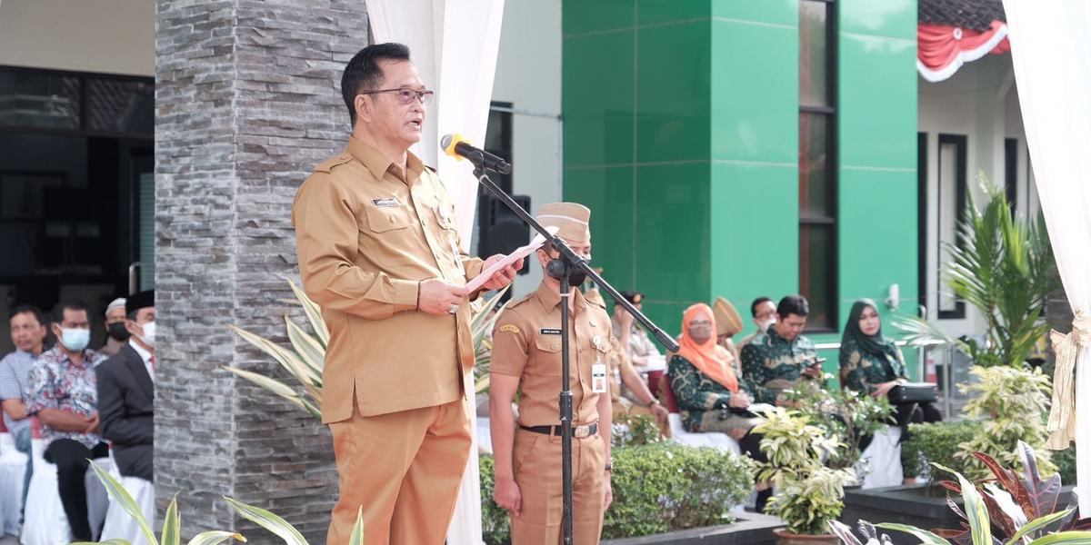 Sekda Kota Magelang Pimpin Upacara Hari Agraria dan Tata Ruang Nasional 2022