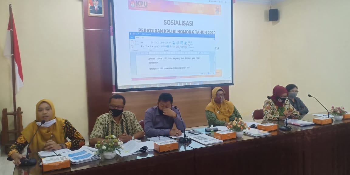KPU KOTA MAGELANG SIAP GELAR PILKADA 2020 DENGAN OPTIMALKAN KESEHATAN DAN KESELAMATAN SEMUA PIHAK