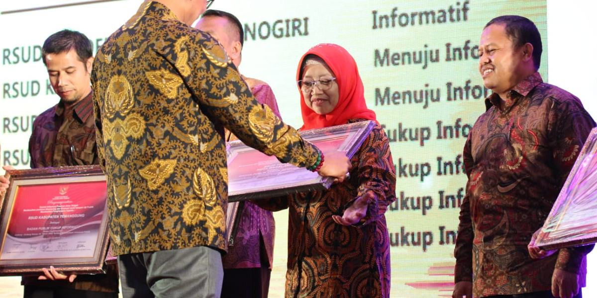 Pemerintah Kota Magelang Raih Penghargaan Sebagai Badan Publik Menuju Informatif Dalam KIP Award 2018