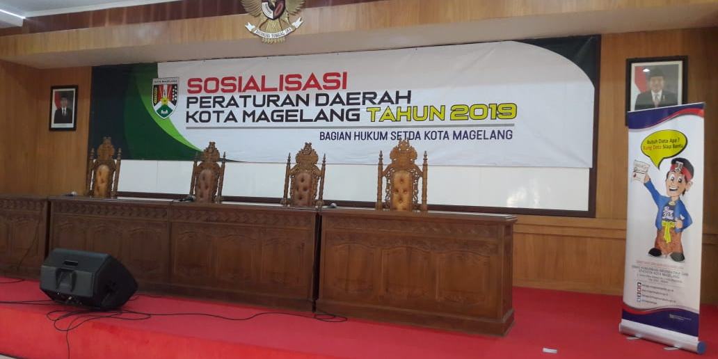 Sosialisasi Perda Satu Data Informasi Pemerintah Daerah Kota Magelang
