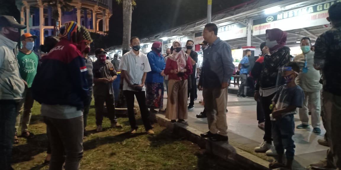 WALIKOTA CEK PENERAPAN PROTOKOL KESEHATAN INDUSTRI KULINER