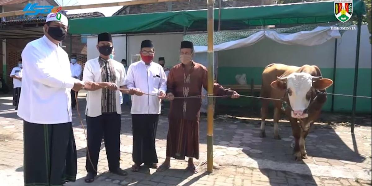 WALI KOTA MAGELANG LAKUKAN SAFARI IDUL ADHA 1441 H