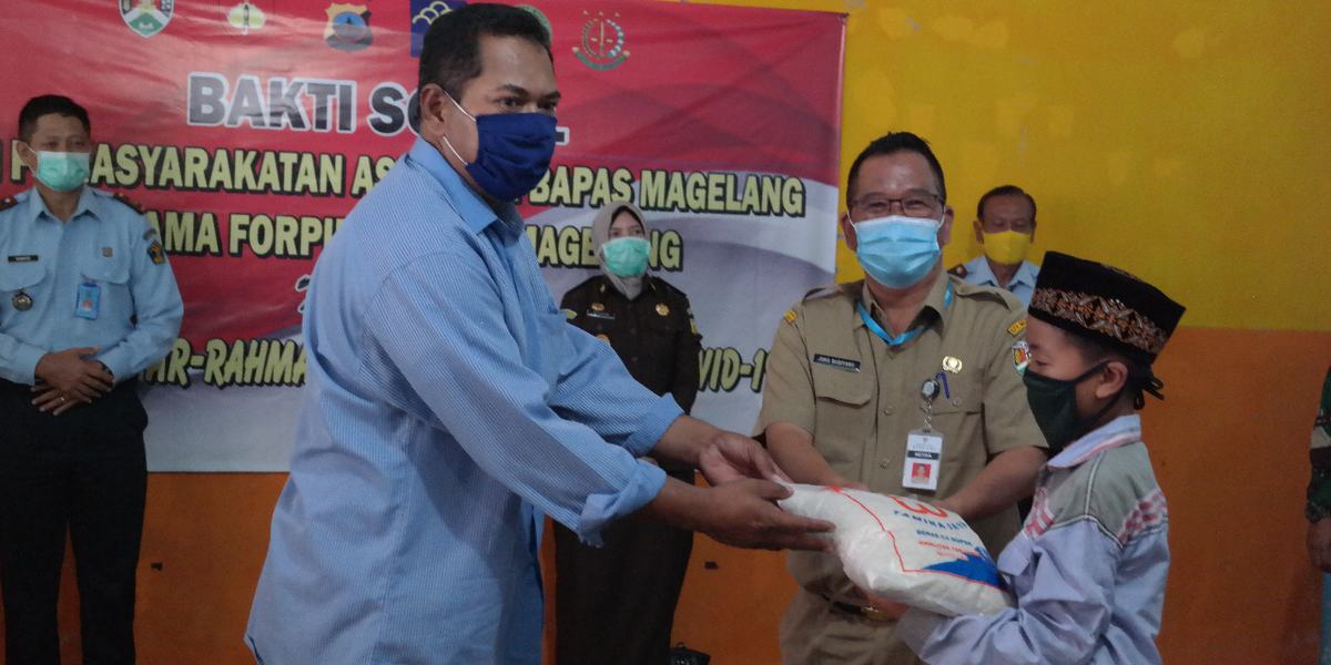 Wali Kota Magelang Apresiasi Peran Aktif Klien Permasyarakatan Asimilasi Dalam Tanggulangi Pandemi