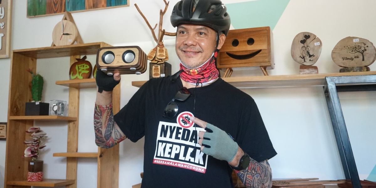 SAMBANGI KOTA MAGELANG DI SELA GOWES, GANJAR PRANOWO TINJAU DAN PROMOKAN PRODUK UMKM POTENSIAL