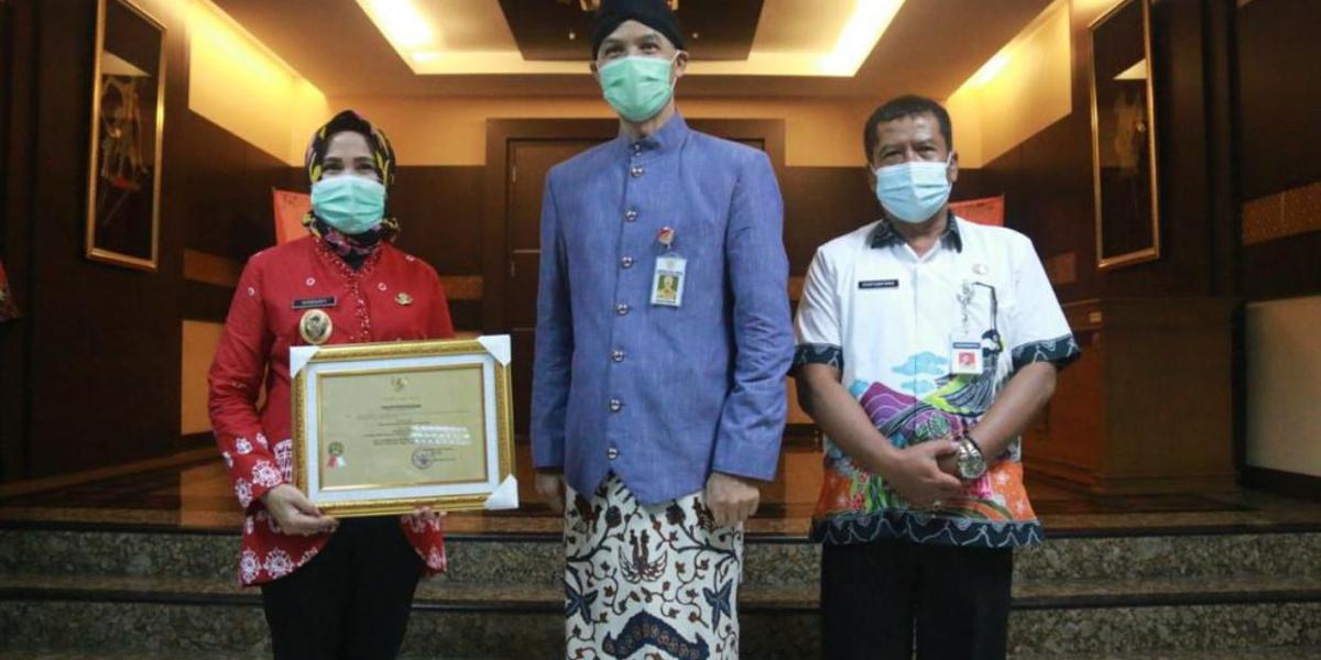 KOTA MAGELANG RAIH PENGHARGAAN TOP 10 INOVASI PELAYANAN PUBLIK TINGKAT JAWA TENGAH