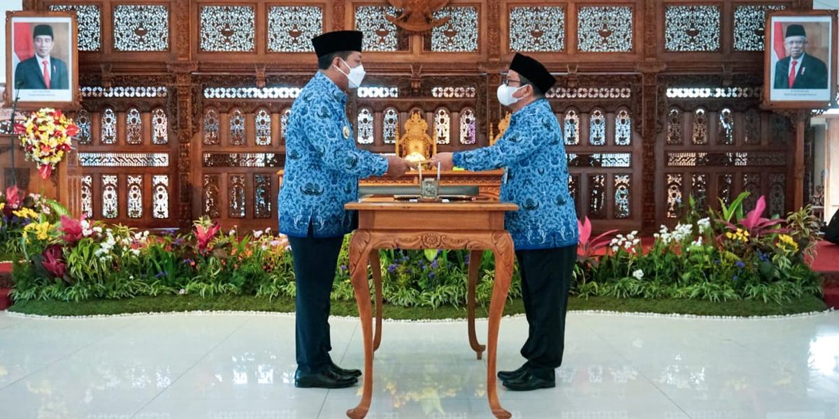 SEKDA KOTA MAGELANG DITUNJUK SEBAGAI PLH WALI KOTA