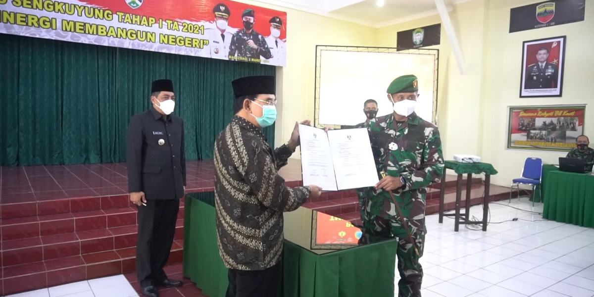 TMMD KE 110 WUJUD SINERGI MEMBANGUN NEGERI