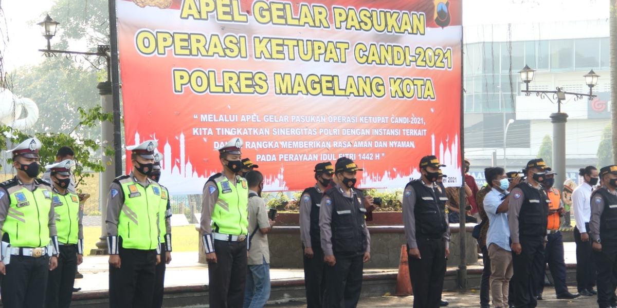 Pemkot Magelang Dukung Polri Gelar Operasi Ketupat Candi 2021