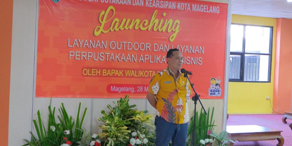 Dapat Ilmu dan Imun di Perpustakaan Outdoor Kota Magelang