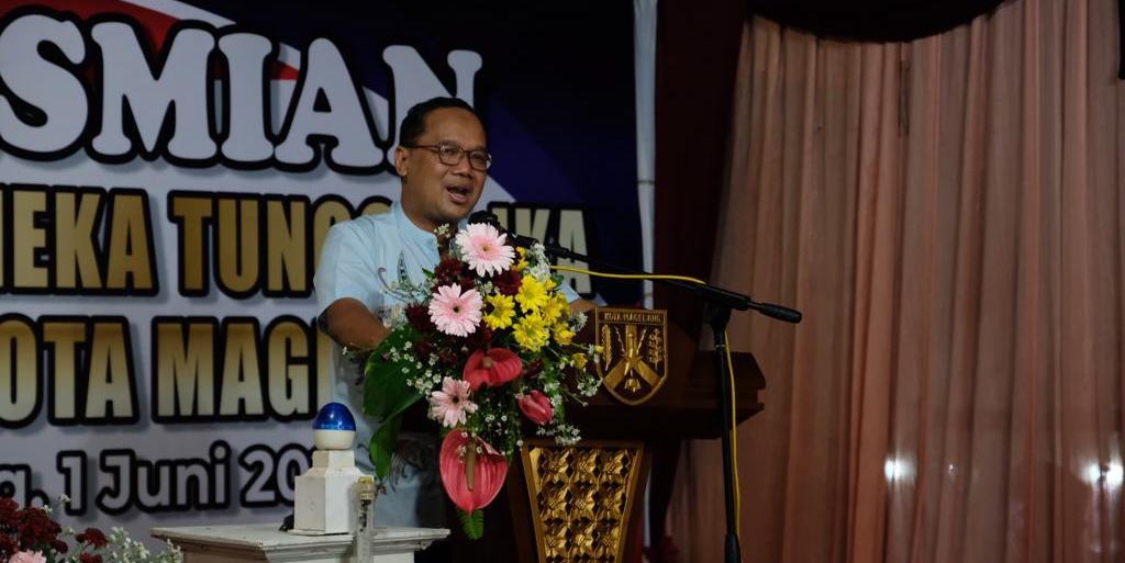 Gapura Bhinneka Tunggal Ika Bangkitkan Kejayaan Pecinan Kota Magelang