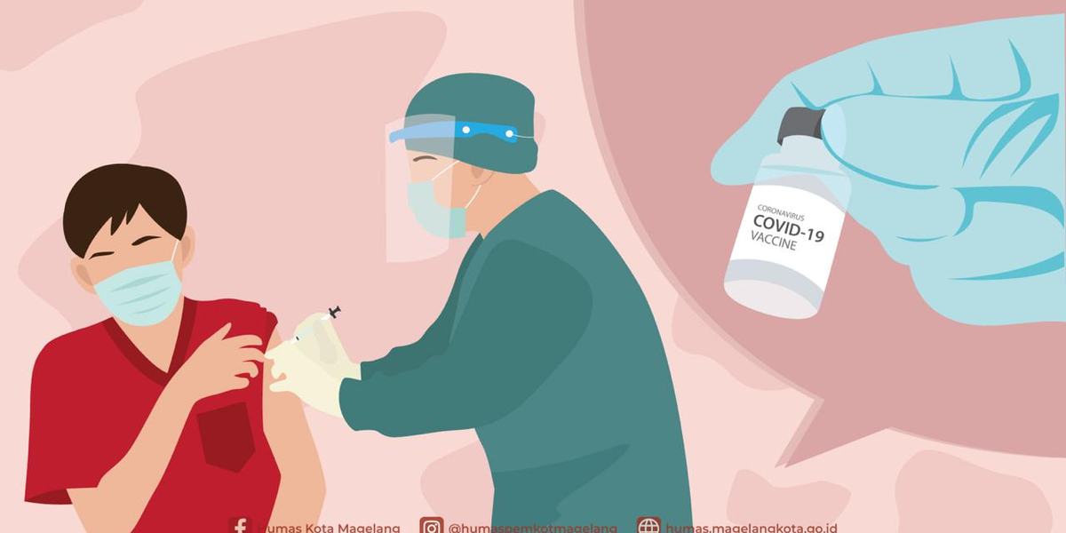 Capaian Vaksinasi Covid-19 Kota Magelang Terbanyak ke-3 Se- Jateng