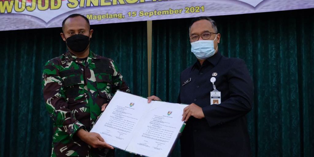 TMMD  Sengkuyung Bantu Kota Magelang Hadapi Pandemi Covid-19