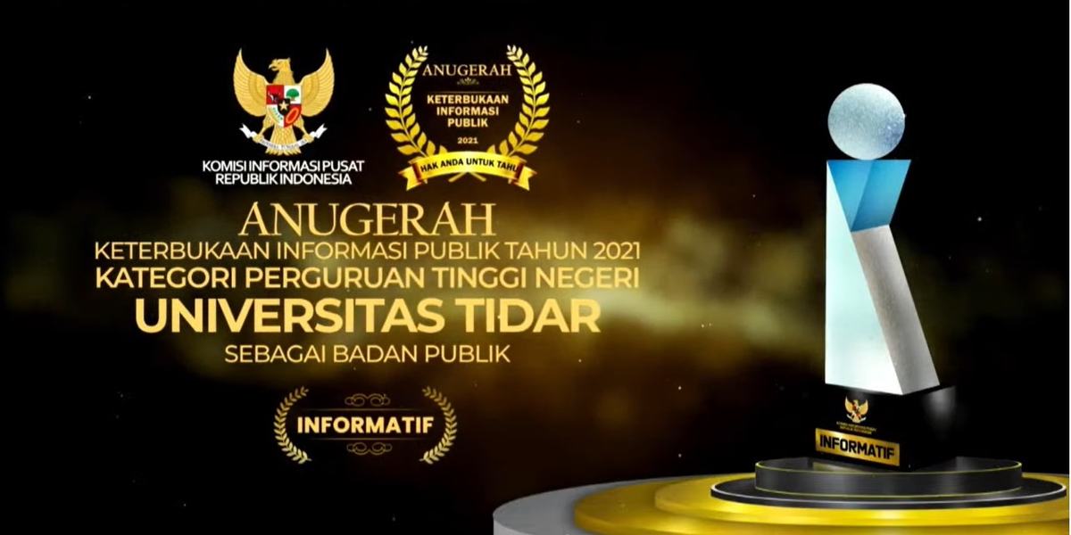 UNTIDAR Raih Predikat “Informatif” Ajang Anugerah Keterbukaan InformasiPublik Tahun 2021