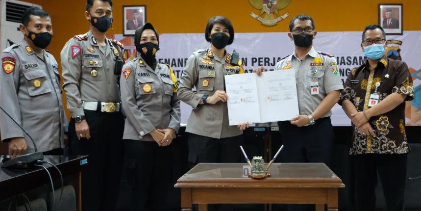 Bangun Kemitraan, Sejumlah OPD dan Polres Magelang Kota Teken Perjanjian Kerja Sama