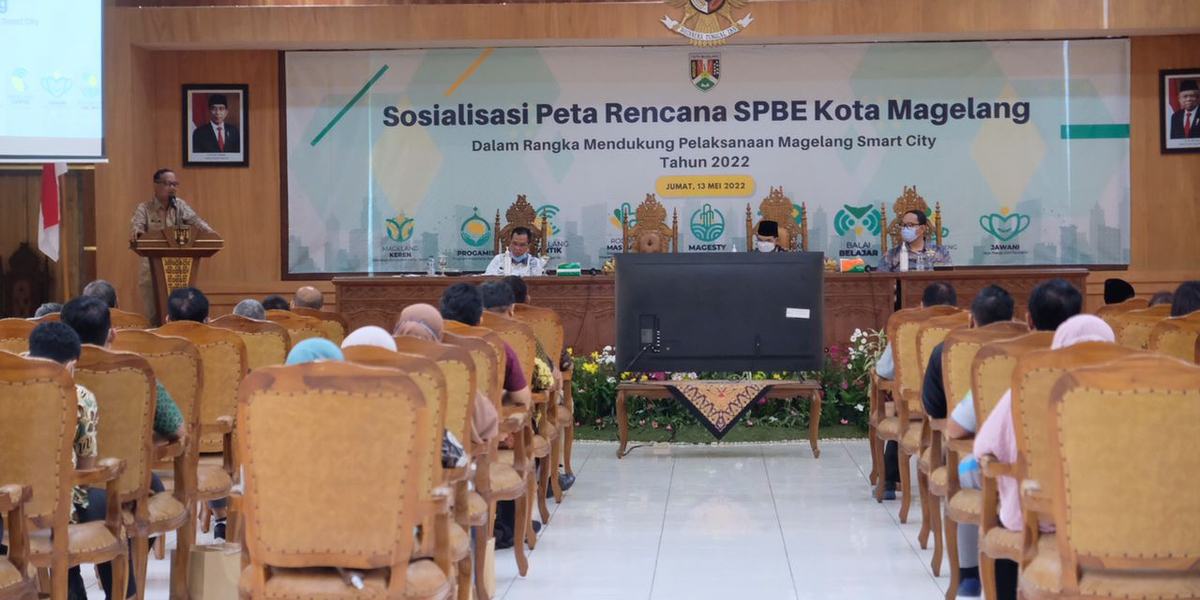Dukung Smart City, Pemkot Magelang Gelar Sosialisasi Peta Rencana SPBE