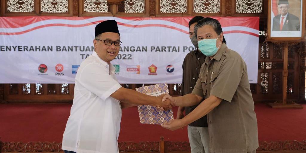 8 Parpol Dapat Bantuan Dana Total 568 Juta dari Pemkot Magelang