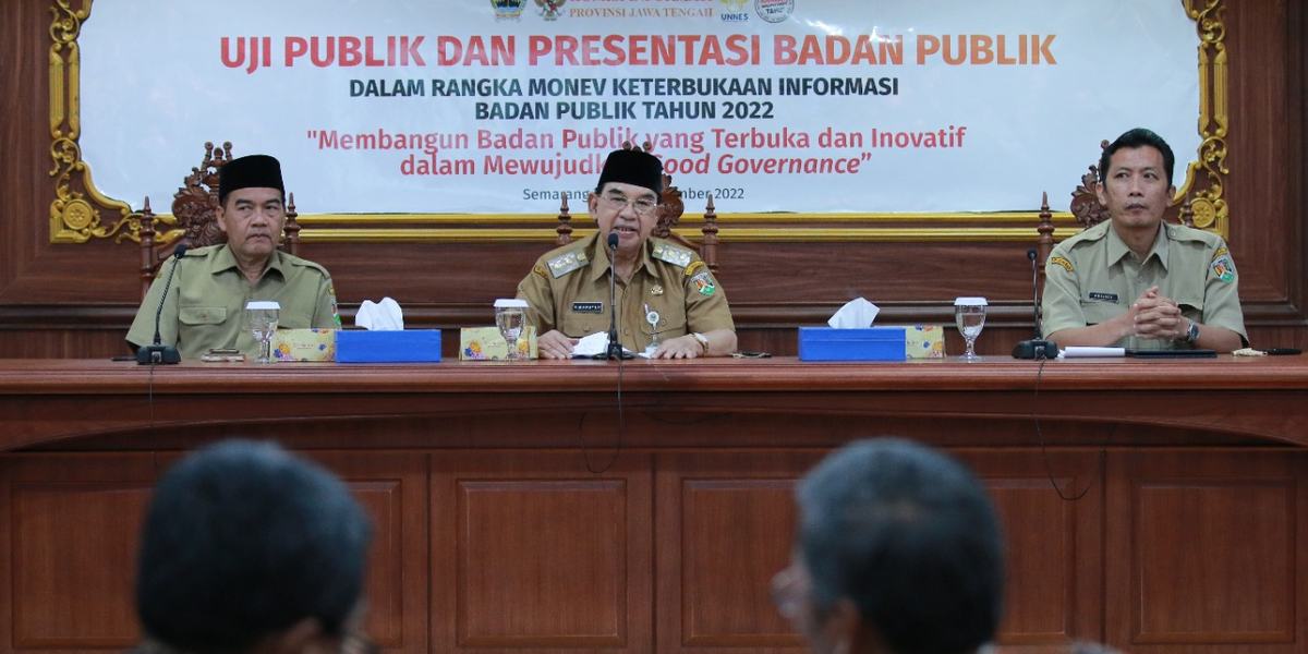 Ikuti Uji Publik PPID, Pemkot Magelang Dukung Keterbukaan Informasi Publik