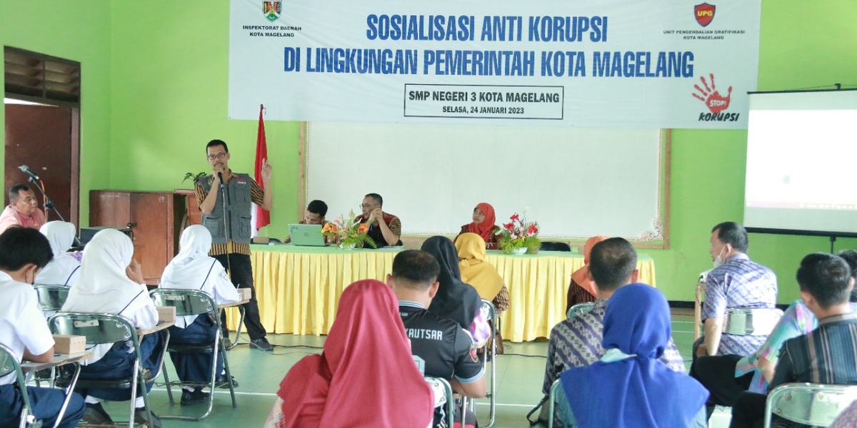 Sosialisasi Anti Korupsi Warga Sekolah di Kota Magelang