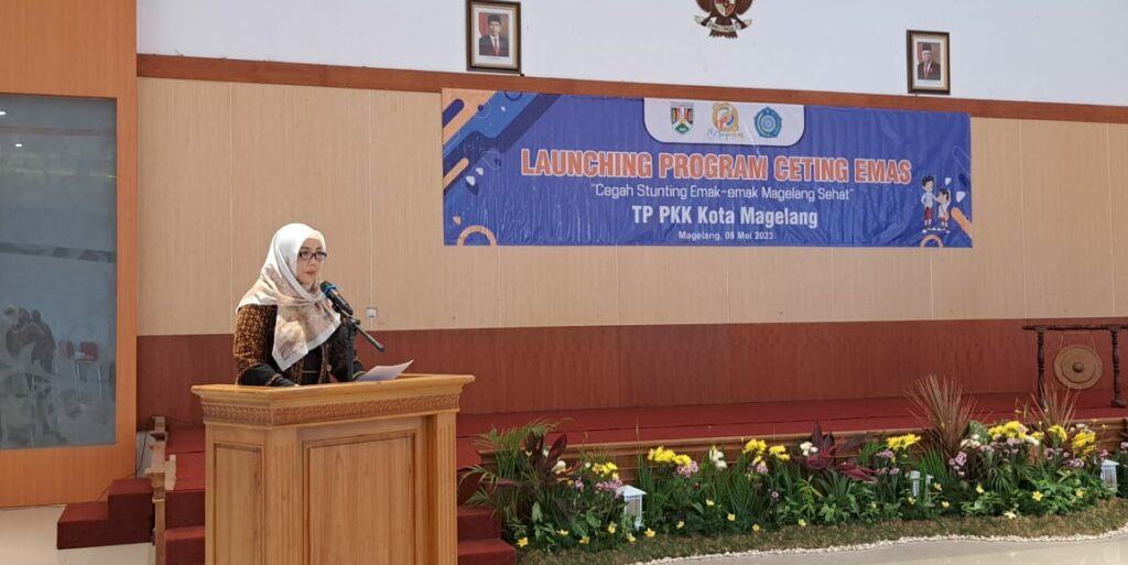 Tekan Stunting, TP PKK Kota Magelang Luncurkan Program “Ceting Emas”